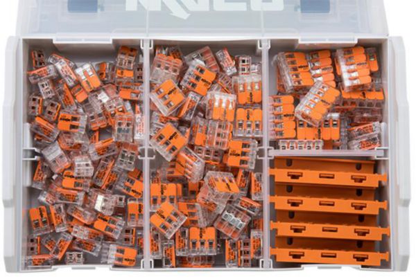 Pack L-BOXX contenant 229 bornes Série 221 Mini - 4 mm² + accessoires Réf. 887-952