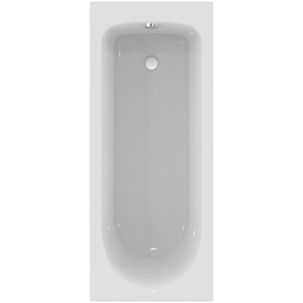 Baignoire rectangulaire Alterna Verseau 3 170 x 75 cm acrylique blanc