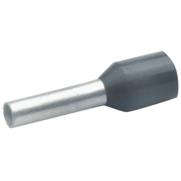 Embout de câblage pré-isolé - noir - section 25 mm² - L. 16 mm - boîte de 50 pcs Réf. 17816