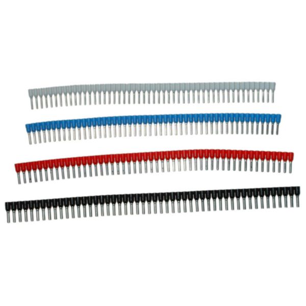 Embout bleu en bande 0,75 Réf ST9708T