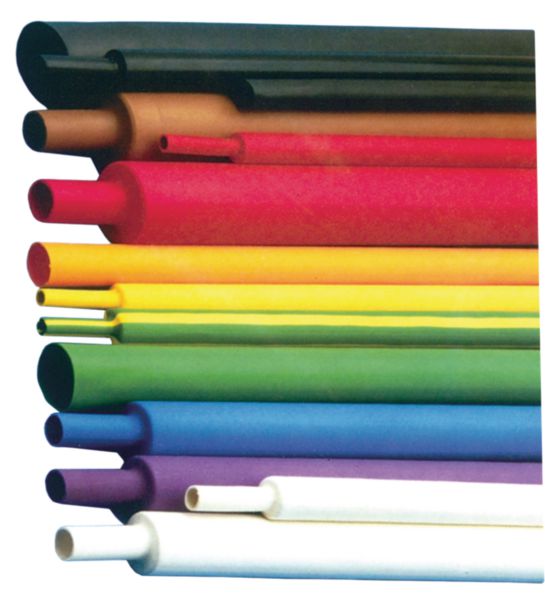 Gaine diamètre 3,2-1,6mm noir Réf PLF180