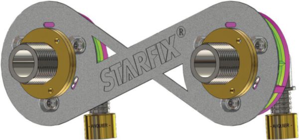 Starfix 150 M3/4 réglable à sertir diamètre 12mm Réf 0272S