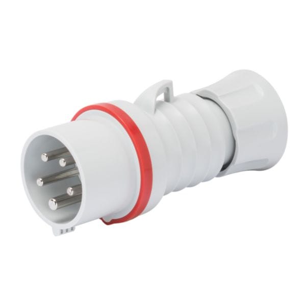 Fiche mobile droite hp - ip44/ip54 - 3p+n+t 16a 380-415v 50/60hz - rouge - 6h - cablage rapide Réf / GW60009FH