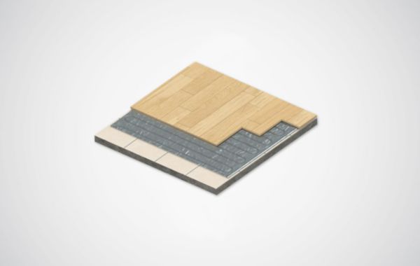 Image principale de Plancher Rayonnant Electrique Soleka Parquet flottant Version foil chauffant Trame 12m² Puissance 100W Réf. 120409