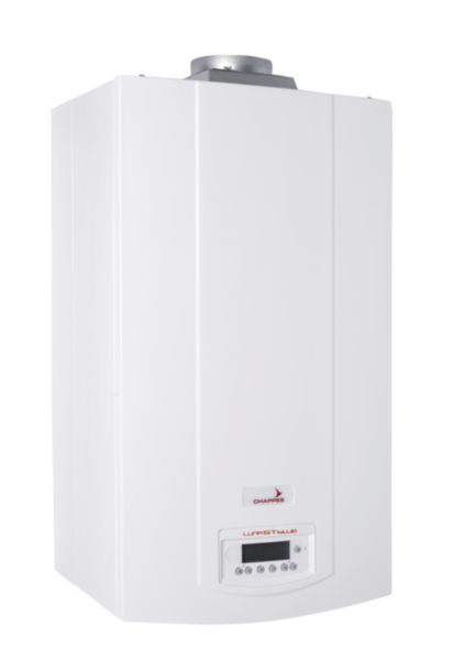 Chaudière murale gaz basse température avec ECS Luna St Blue 24 kW cheminée classe énergétique C/B Réf. 7690140