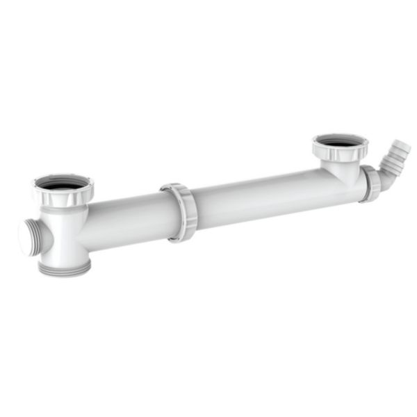 Tubulure Altech plastique 2 bacs avec prise mal nf