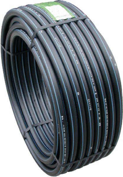 Tube PEHD BDE bleue PN 16 D25 50M réf. 14936