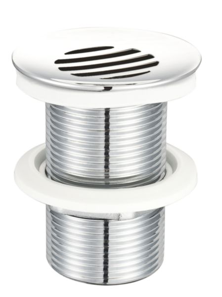 Bonde grille sans trop plein chromé H60 mm Altech
