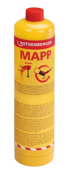 Cartouches de gaz MAPP-Gas HPC 7/16-EU Vers. A Réf. 035521-A