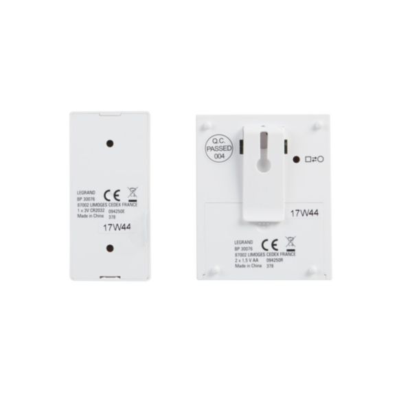 Legrand - kit carillon radio sans fil essentiel - blanc Réf 094251