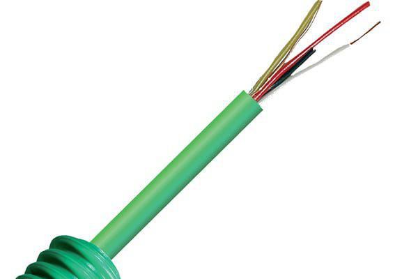 Gaine préfilée catégorie 5E FTP - 1 x 4P - diamètre 20 mm - couronne de 100 mètres