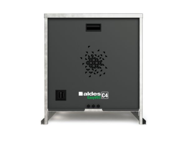 Image principale de Caisson d'extraction EasyVEC® C4 standard avec un débit de 1000 m³/h (certification C4 : 400 °C - 1/2 heure) - 2 aspirations latérales 11034954