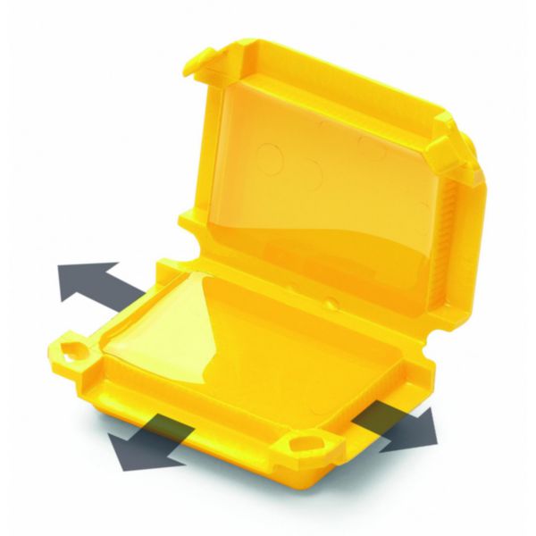 Boitier gel pour isolation des connections avec entrées tri-directionnel Réf. HAPPY2