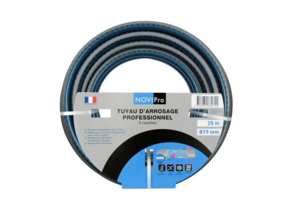 Tuyau Novipro NTS 19 mm x 25 m (Garantie 30 ans)