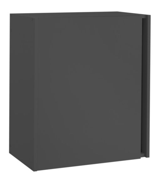 Meuble haut niche-four URBAN 60 cm, Anthracite