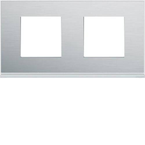 Plaque gallery 2p h71 placage aluminium Réf. WXP2012