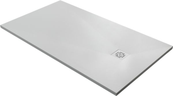 Receveur Alterna Daily'O 180x90cm ardoise blanc
