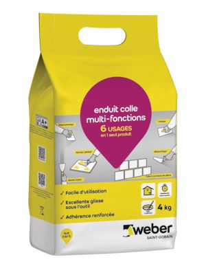 Enduit colle multi-fonctions sac de 4 kg Réf 11102115