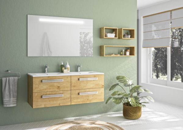 Niche déco Alterna Séducta L 70 cm chêne naturel