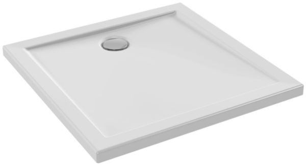Receveur KYREO à poser 80x80x4cm blanc Réf. ENB90-00