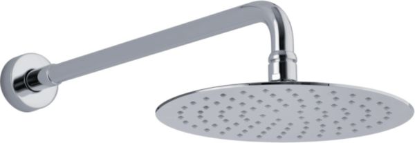 Kit douche de tête Alterna diamètre 250 mm et bras de douche 350 mm finition chromée