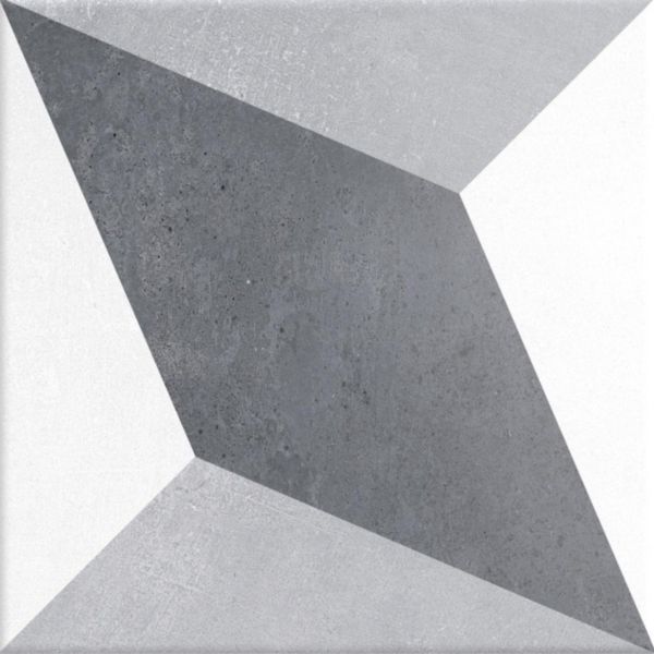 Grès cérame Cinca Héritage Porto P6 gris bleu épaisseur 0,8 cm 20 x 20 cm Réf. 9218 P6