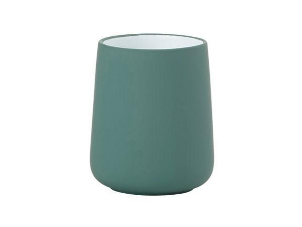 Pot à brosse à dents vert pétrol Nova Réf. 330157