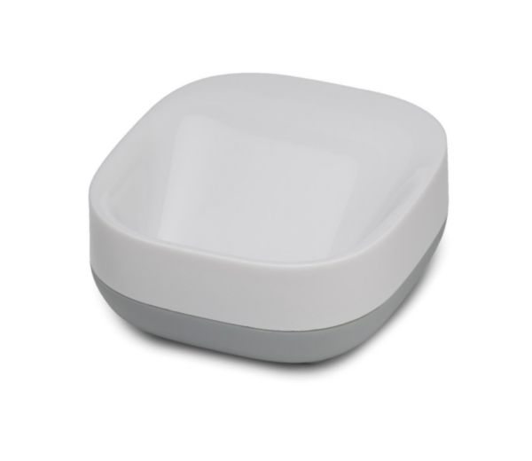 Porte savon compact SLIM blanc gris Réf. 70511