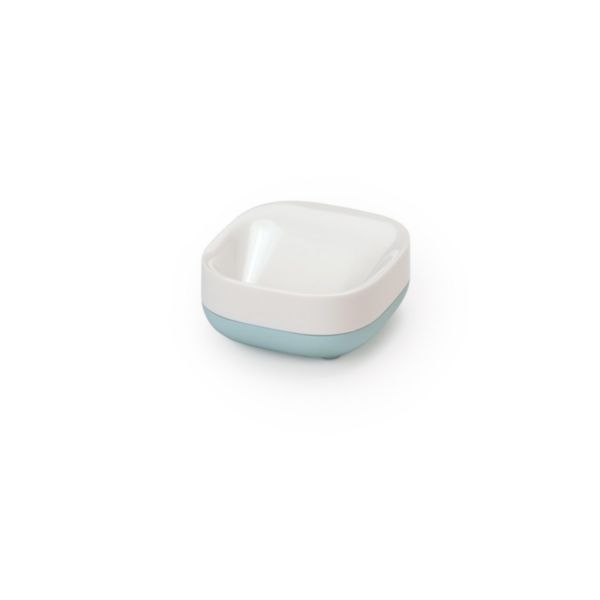Porte savon compact SLIM blanc bleu Réf. 70502