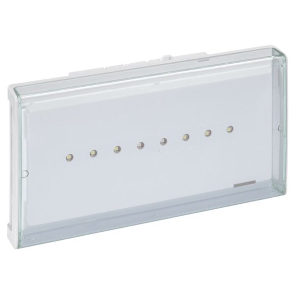 Legrand - BAES d'évacuation saillie IP43 IK07 plastique SATI connecté pour ERP et ERT Réf : 62525