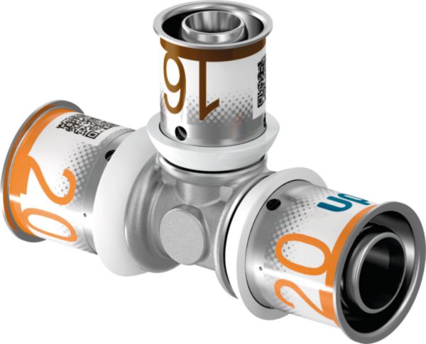 Té à sertir réduit S-Press PLUS 25-20-16 Réf. 1070575