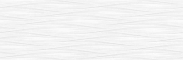 Faïence Cinca Art leaf blanc 30 x 90 cm Réf. 16038/650