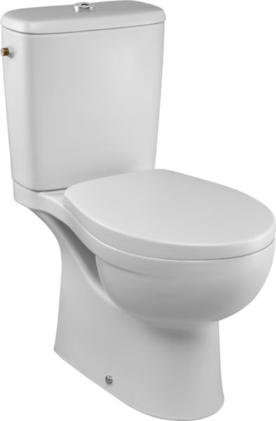 Pack WC PATIO sans bride sortie horizontale abattant standard Réf. E20208-00