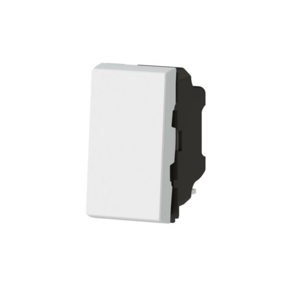 Legrand - poussoir ou inverseur 6A 1 Module Evoled blanc Réf. 077030L