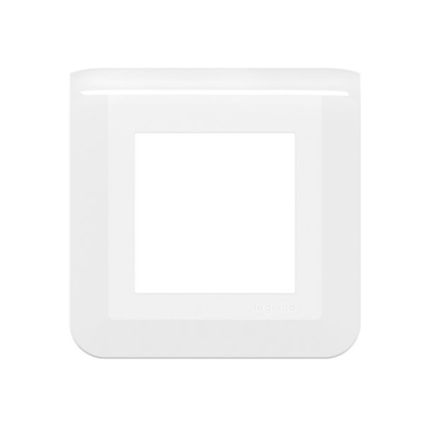 Legrand - plaque de finition Mosaic pour 2 Modules blanc Réf. 078802L
