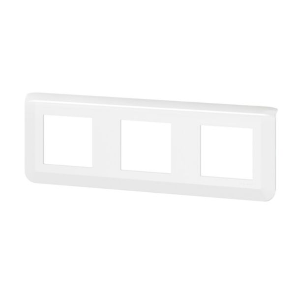 Legrand - plaque de finition horizontale Mosaic pour 3 x 2 Modules blanc Réf. 078806L