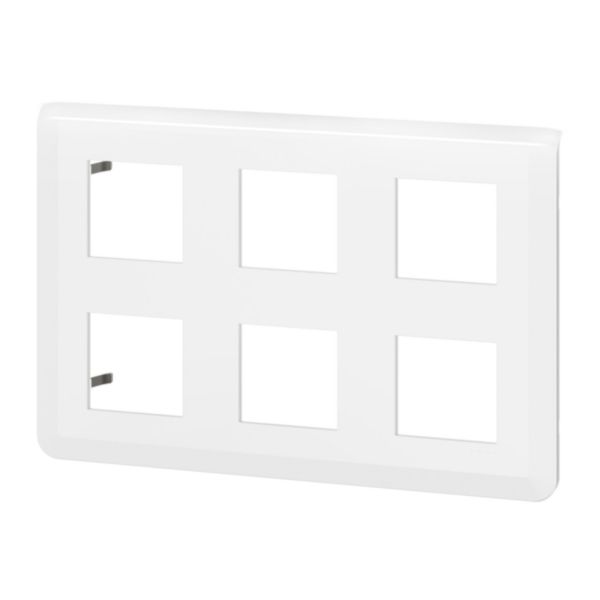 Legrand - plaque de finition Mosaic pour 2 x 3 x 2 Modules blanc Réf. 078832L