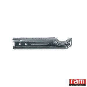 Support de radiateur traditionnel à sceller axe longueur 225 mm Acier Zingué Réf. 137104