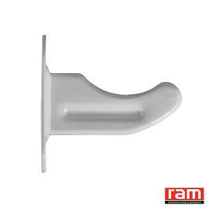 Support de radiateur traditionnel à visser axe longueur 85 mm blanc Réf. 137208