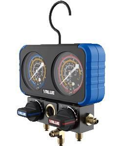 Manifold 2 voies classe 1 pour R32-R134A-R410A-R407C Réf. TF-VRM2-A-0401A