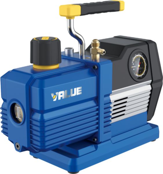 Pompe à vide 8,0 CFM 226l/min + vacuomètre et électrovanne intégré Réf. TF-VRP-8DV