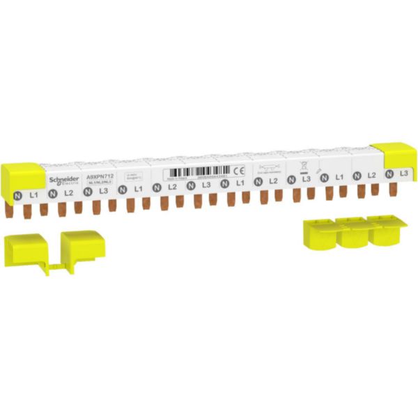 Acti9 iDT40 - peigne - 3P+N - 12 modules de 18mm - 80A Réf. A9XPN712