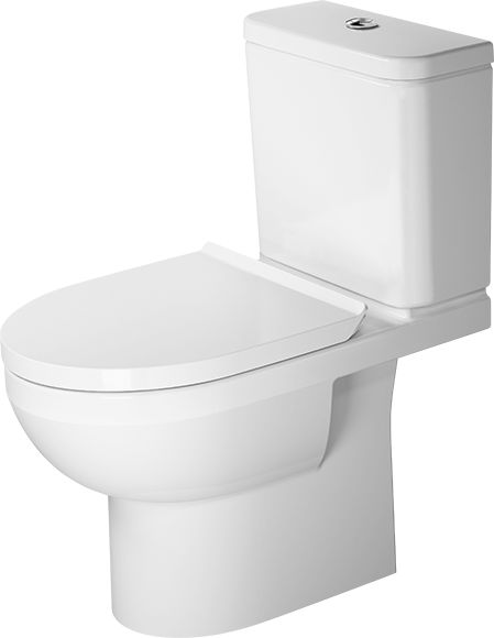 Pack WC Duravit N°1 avec réservoir, abattant frein de chute Réf. 41830900A1