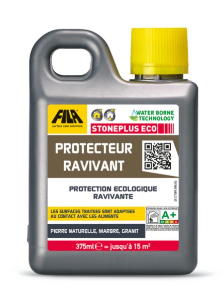 Protection ravivante pour pierre naturelle StonePlus Eco bidon de 375 ml 62303712FRA