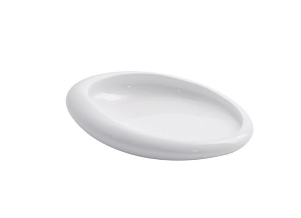 Porte savon Iside à poser blanc Réf. 18110200