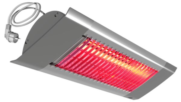 Infrarouge IH court lampe halogène 1500W Réf. IHW15