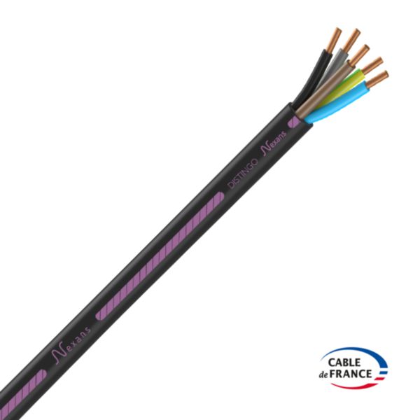 Câble rigide U-1000 R2V 5G4 - couronne de 25 mètres