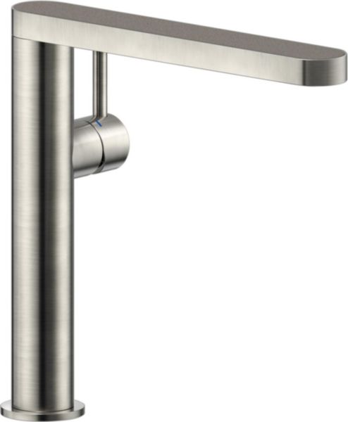 Mitigeur d'évier avec bec mobile 360° - inox + gris bromo Réf. MH109113GBIX