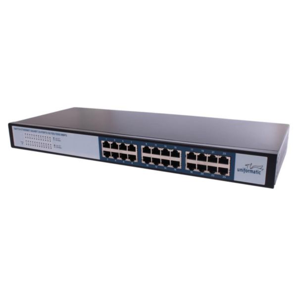 Switch rackable 24 ports 10/100 Mbps Réf. 61102