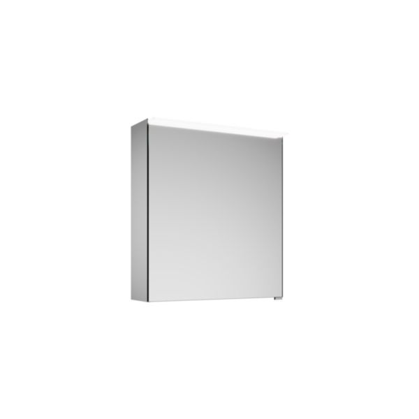 Armoire de toilette Fiumo 1 porte - éclairage Led + éclairage du plan de toilette - version gauche - largeur : 606 mm Réf. SPIZ061G